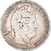 Moneta, Francia, Louis-Philippe, 5 Francs, 1831, Lyon, MB, Argento, KM:745.4
