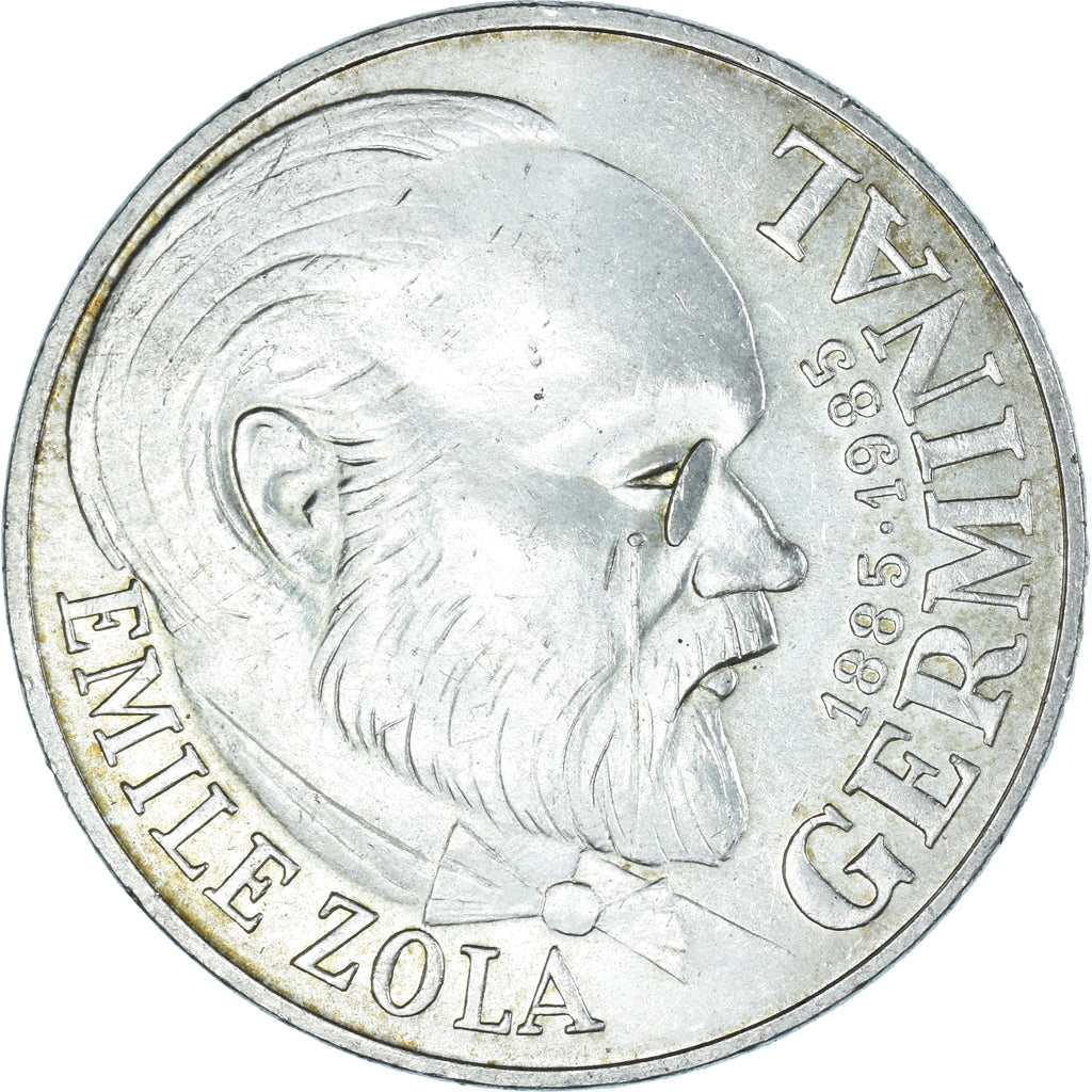 Coin, France, Germinal, 100 Francs, 1985, AU(50-53), Silver, KM:957