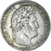 Munten, Frankrijk, Louis-Philippe, 5 Francs, 1836, Strasbourg, ZF, Zilver