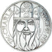 Coin, France, Charlemagne, 100 Francs, 1990, Paris, AU(55-58), Silver, KM:982