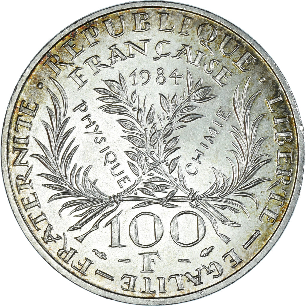 Monnaie, France, Marie Curie, 100 Francs, 1984, SUP, Argent, Gadoury:899, KM:955