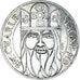 Coin, France, Charlemagne, 100 Francs, 1990, Paris, AU(50-53), Silver, KM:982