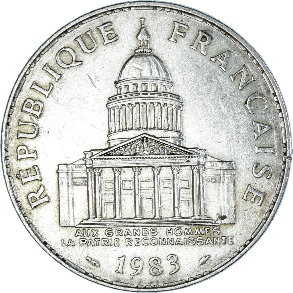 Monnaie, France, Panthéon, 100 Francs, 1983, Paris, TTB, Argent, Gadoury:898