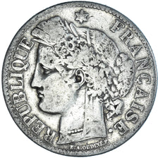 Monnaie, France, Cérès, 2 Francs, 1887, Paris, TB+, Argent, Gadoury:530a