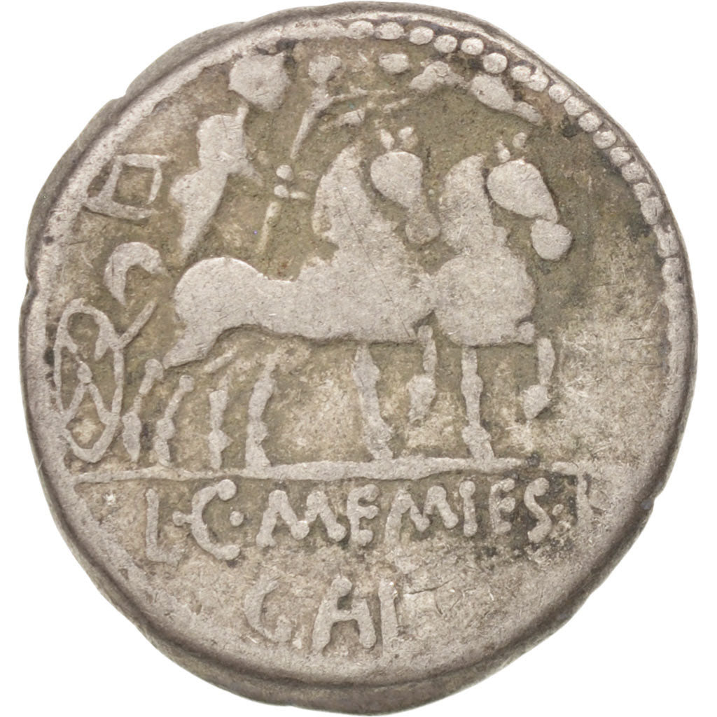 Monnaie, Memmia, Denier, Rome, TB, Argent