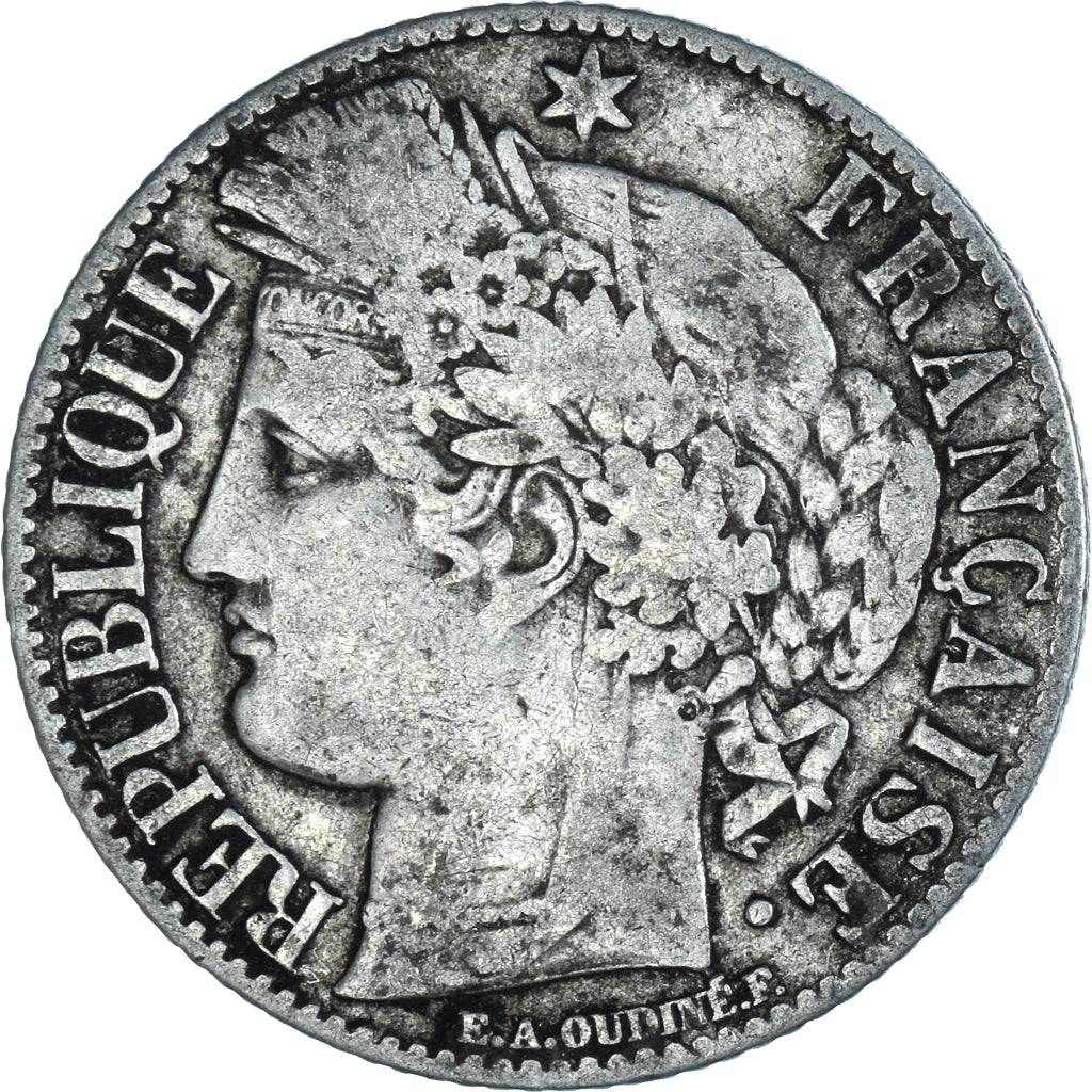 Monnaie, France, Cérès, Franc, 1894, Paris, TB+, Argent, Gadoury:465a