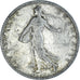 Coin, France, Semeuse, Franc, 1908, Paris, VF(30-35), Silver, KM:844.1