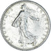 Coin, France, Semeuse, Franc, 1919, Paris, MS(63), Silver, KM:844.1
