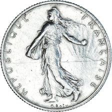 Coin, France, Semeuse, 2 Francs, 1914, Paris, AU(55-58), Silver, KM:845.1