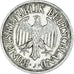 Coin, GERMANY - FEDERAL REPUBLIC, Mark, 1962, Hamburg, EF(40-45), Copper-nickel