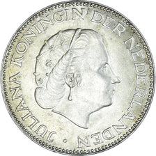 Moneda, Países Bajos, Juliana, 2-1/2 Gulden, 1959, EBC, Plata, KM:185