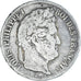 Moneda, Francia, Louis-Philippe, 5 Francs, 1834, Paris, BC+, Plata, KM:749.1