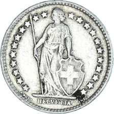 Coin, Switzerland, 1/2 Franc, 1939, Bern, AU(55-58), Silver, KM:23