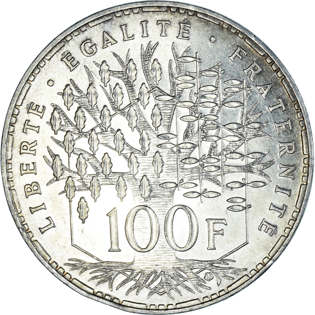 Monnaie, France, Panthéon, 100 Francs, 1982, Paris, SUP, Argent, KM:951.1
