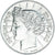 Munten, Frankrijk, Fraternité, 100 Francs, 1988, PR+, Zilver, KM:966