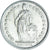 Coin, Switzerland, 2 Francs, 1965, Bern, MS(64), Silver, KM:21