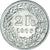 Coin, Switzerland, 2 Francs, 1965, Bern, MS(64), Silver, KM:21