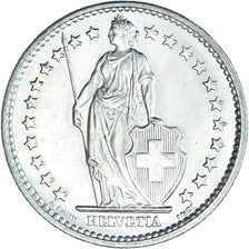 Münze, Schweiz, 2 Francs, 1967, Bern, UNZ+, Silber, KM:21
