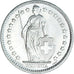 Münze, Schweiz, 2 Francs, 1967, Bern, UNZ+, Silber, KM:21