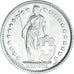 Coin, Switzerland, 2 Francs, 1967, Bern, MS(65-70), Silver, KM:21