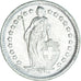 Coin, Switzerland, 1/2 Franc, 1965, Bern, MS(64), Silver, KM:23