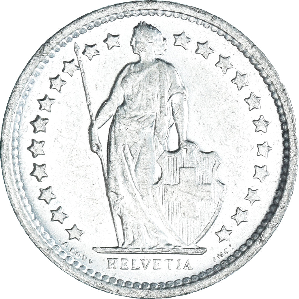 Monnaie, Suisse, 1/2 Franc, 1966, Bern, SPL+, Argent, KM:23