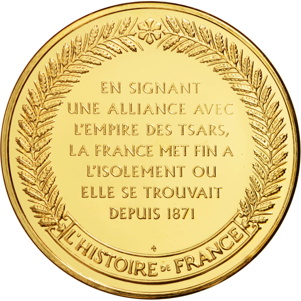 France, Medal, French Fifth Republic, History, MS(63), Vermeil