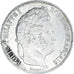 Moeda, França, Louis-Philippe, 5 Francs, 1834, Paris, VF(30-35), Prata