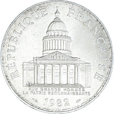 Coin, France, Panthéon, 100 Francs, 1982, Paris, AU(50-53), Silver, KM:951.1