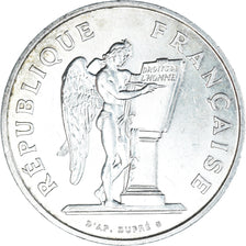 Moneta, Francja, Droits de l'Homme, 100 Francs, 1989, AU(50-53), Srebro, KM:970