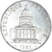 Moneda, Francia, Panthéon, 100 Francs, 1983, Paris, MBC+, Plata, KM:951.1