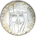 Coin, France, Charlemagne, 100 Francs, 1990, AU(50-53), Silver, KM:982