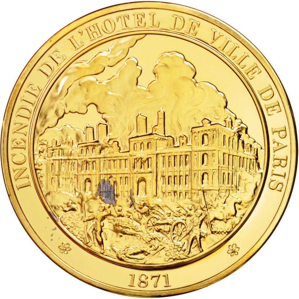 France, Medal, French Fifth Republic, History, MS(63), Vermeil