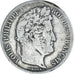 Moneta, Francja, Louis-Philippe, 5 Francs, 1839, Strasbourg, VF(20-25), Srebro