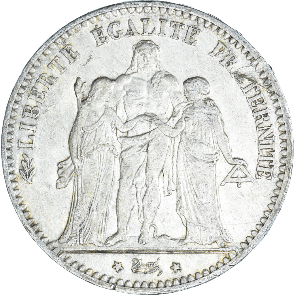 Münze, Frankreich, Hercule, 5 Francs, 1875, Paris, SS, Silber, KM:820.1