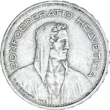 Coin, Switzerland, 5 Francs, 1932, Bern, AU(50-53), Silver, KM:40