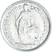 Münze, Schweiz, 1/2 Franc, 1959, Bern, VZ, Silber, KM:23