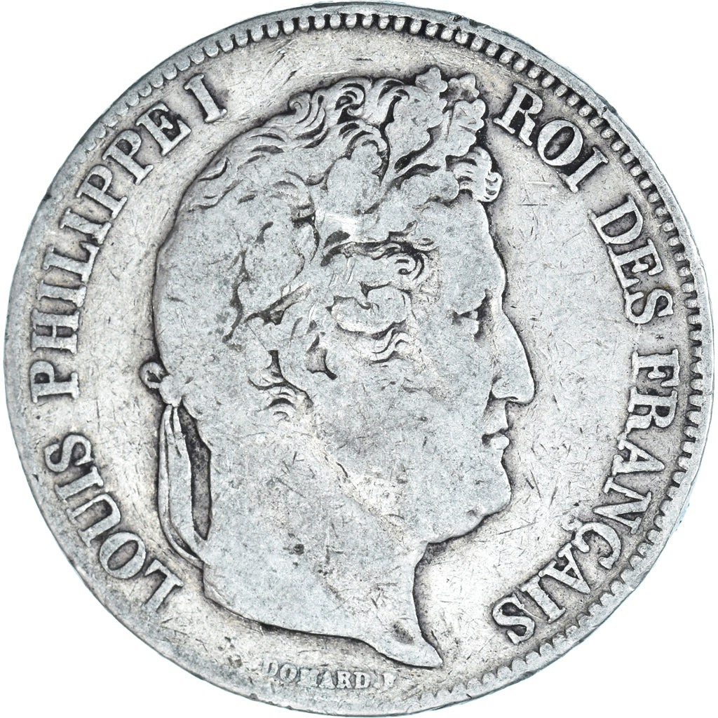 Monnaie, France, Louis-Philippe, 5 Francs, 1832, Limoges, TB, Argent, KM:749.6