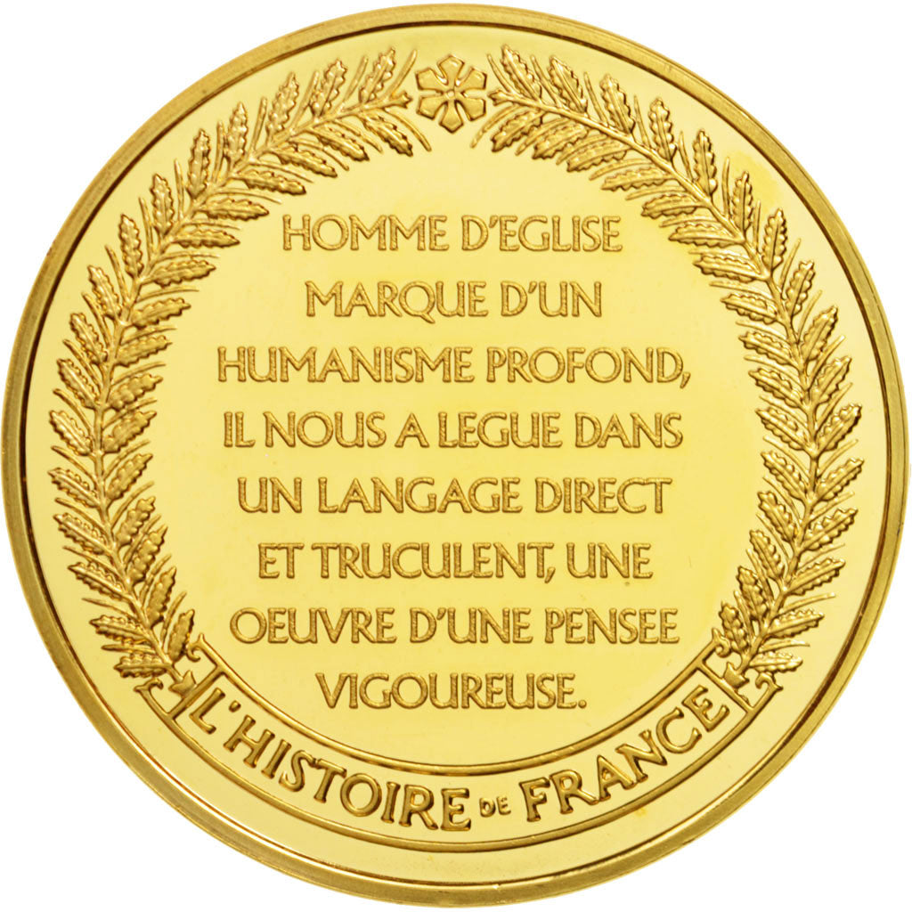 France, Medal, French Fifth Republic, History, MS(63), Vermeil