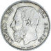 Moneta, Belgio, Leopold II, 5 Francs, 5 Frank, 1870, Brussels, MB+, Argento