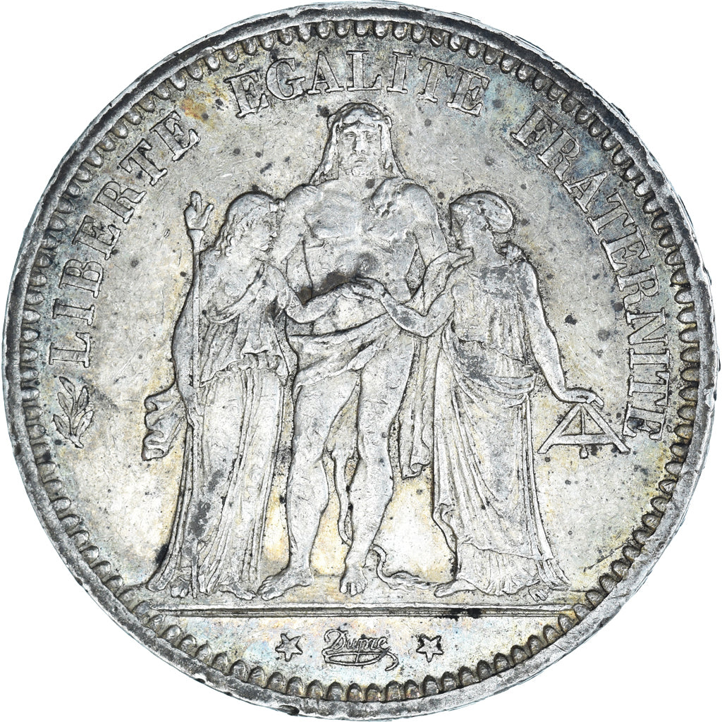 Coin, France, Hercule, 5 Francs, 1873, Paris, AU(50-53), Silver, KM:820.1