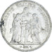 Moeda, França, Hercule, 5 Francs, 1875, Paris, VF(30-35), Prata, KM:820.1