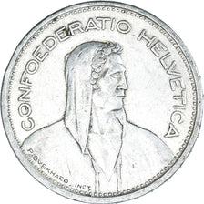 Moneta, Svizzera, 5 Francs, 1954, Bern, BB, Argento, KM:40