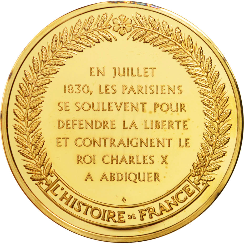 France, Medal, French Fifth Republic, History, MS(63), Vermeil