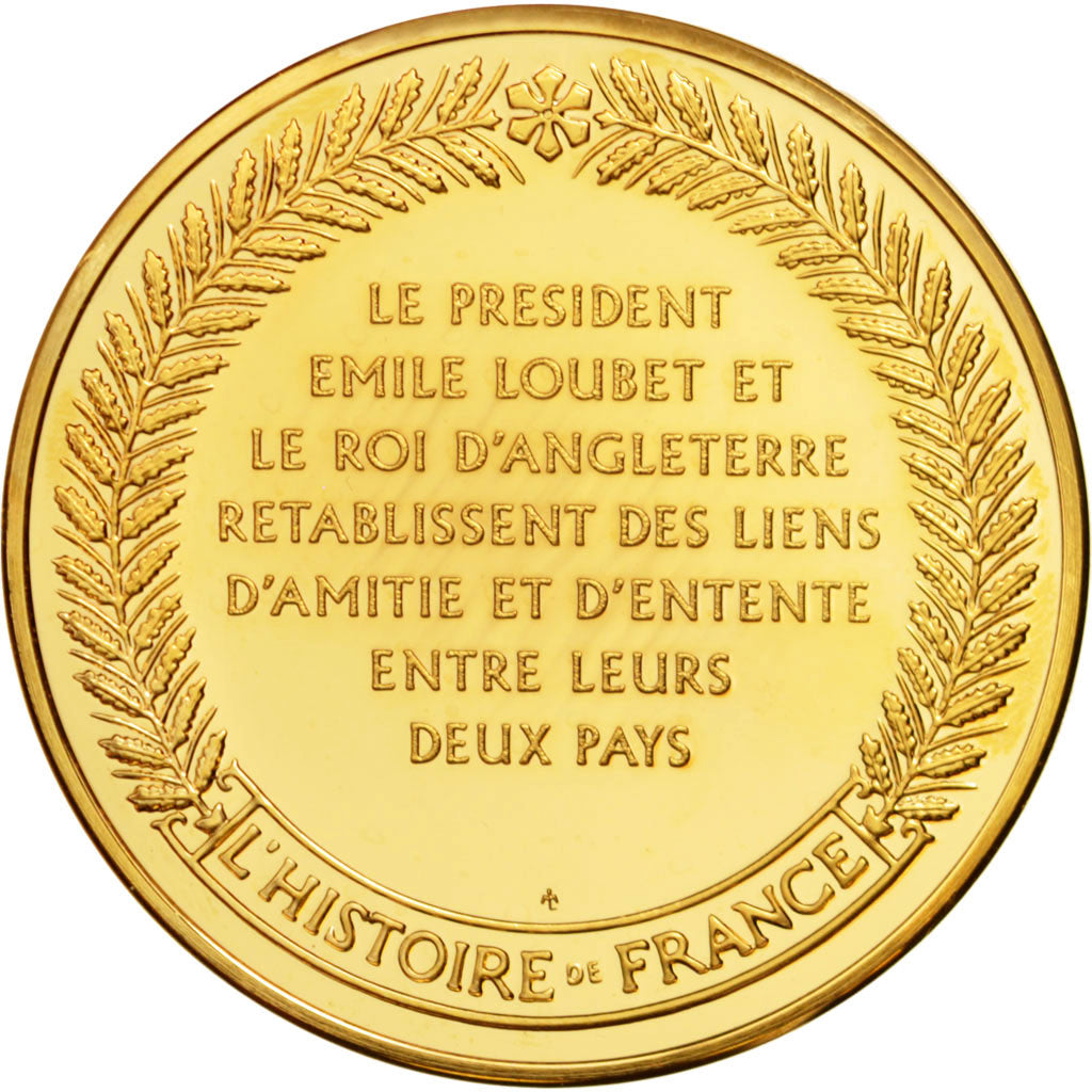 France, Medal, French Fifth Republic, History, MS(63), Vermeil