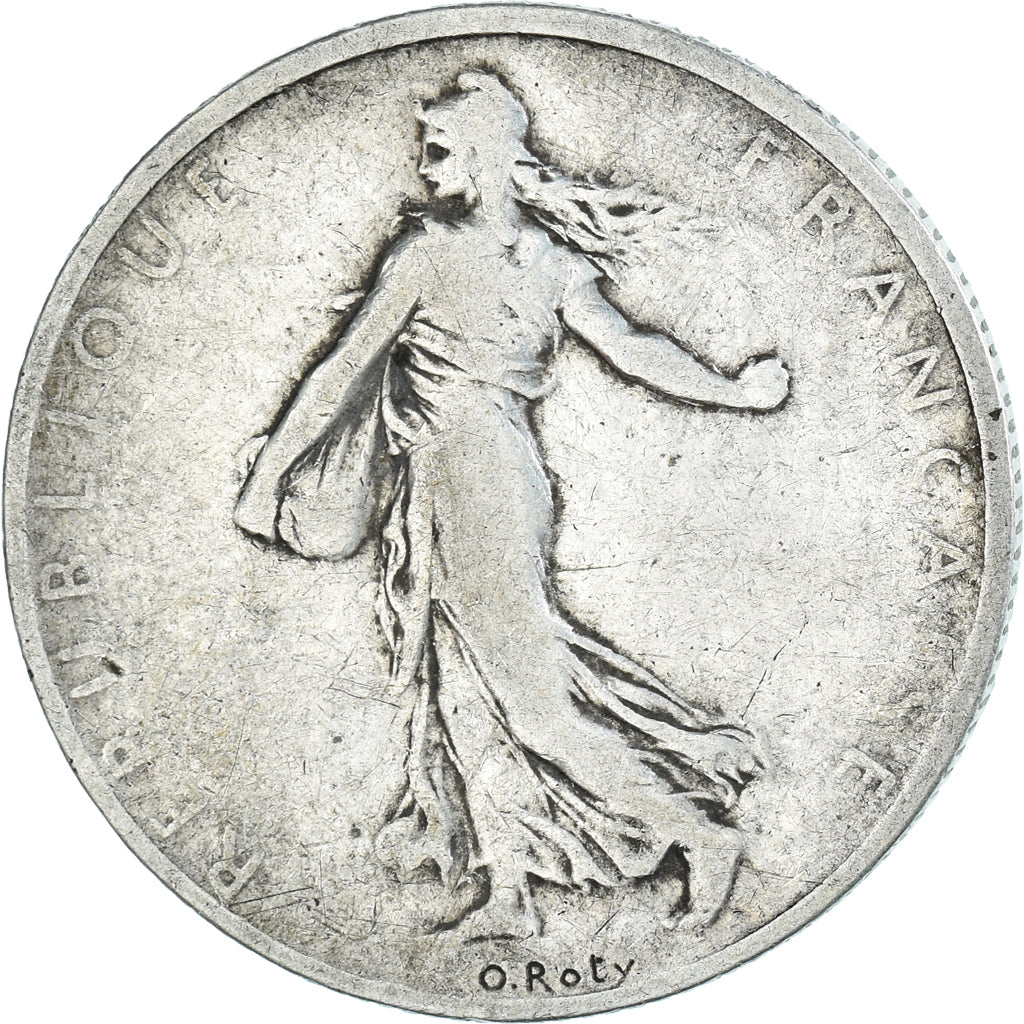 Coin, France, Semeuse, 2 Francs, 1901, Paris, VF(30-35), Silver, KM:845.1