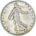 Coin, France, Semeuse, 2 Francs, 1918, Paris, AU(55-58), Silver, KM:845.1