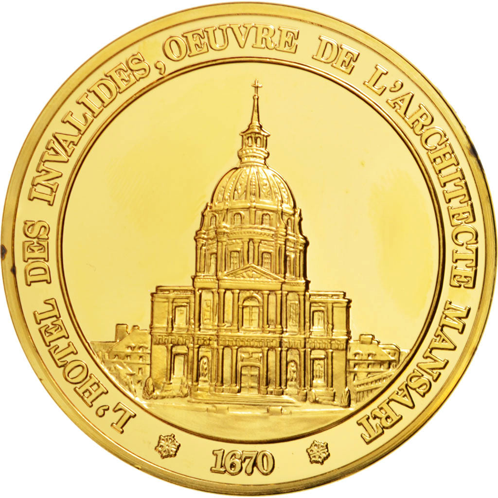 Francia, Medal, French Fifth Republic, History, SC, Oro vermeil