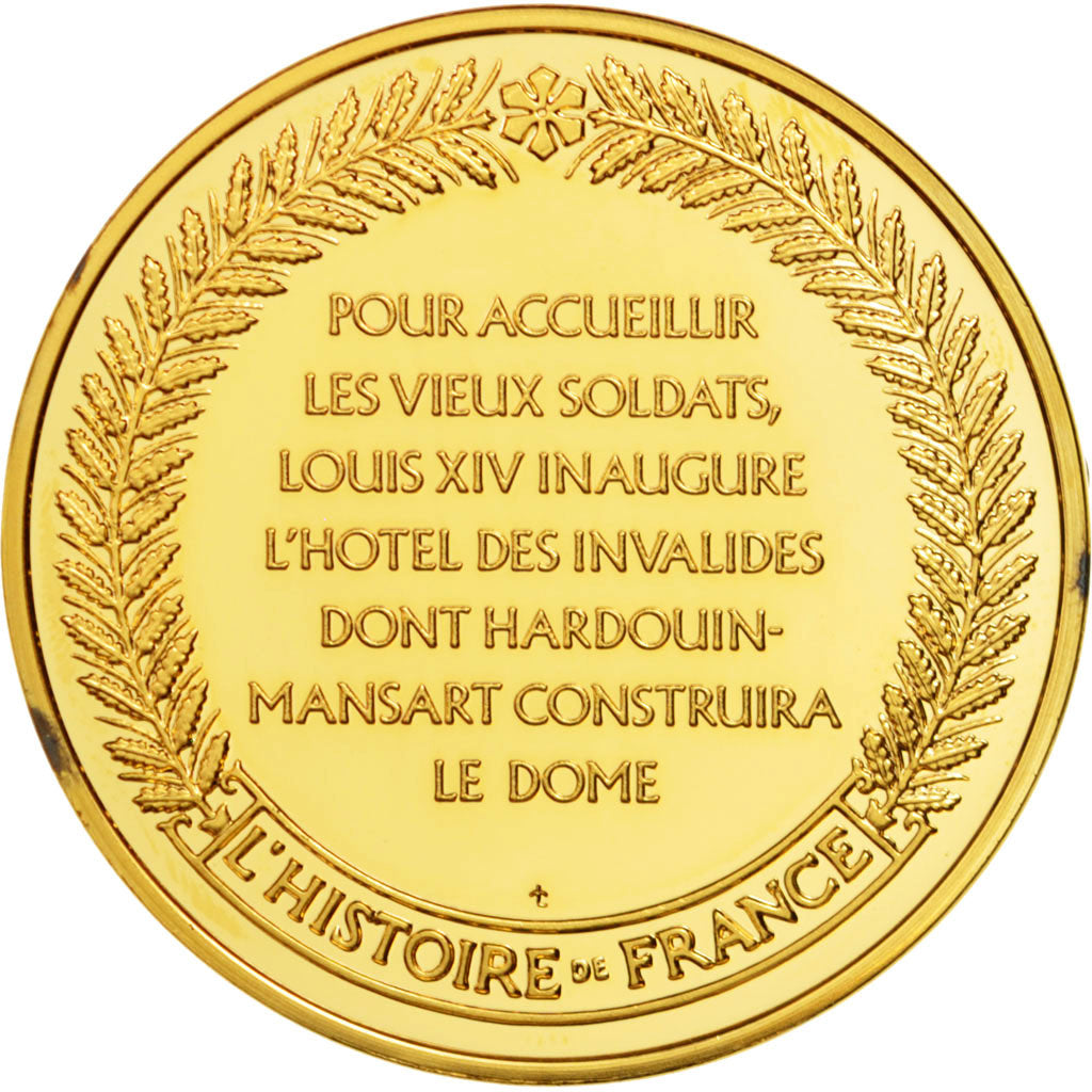 Francia, Medal, French Fifth Republic, History, SC, Oro vermeil