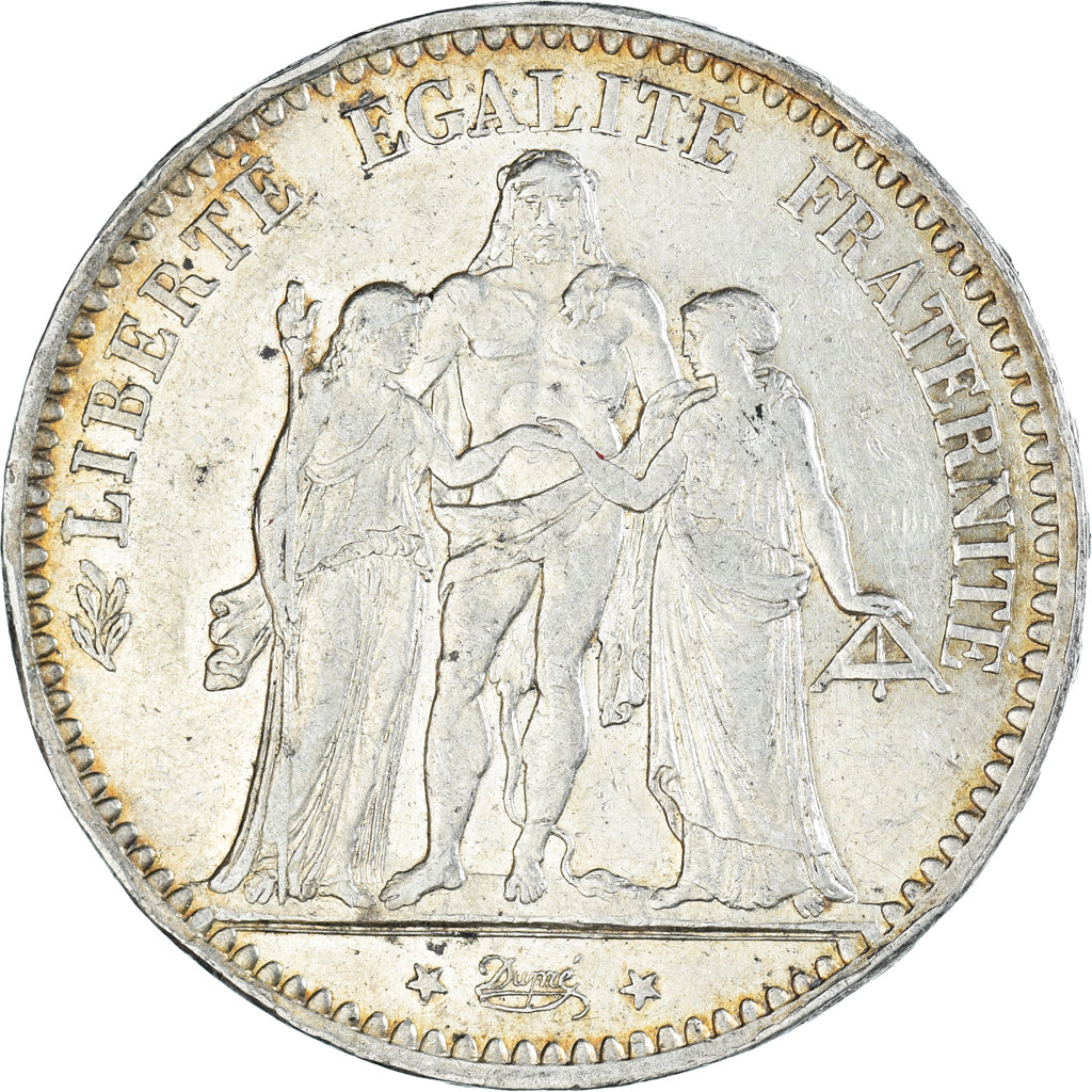 Münze, Frankreich, Hercule, 5 Francs, 1875, Paris, SS, Silber, KM:820.1